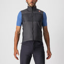 Castelli Vest Unlimited Puffy Dark Gray/Black-Silver Gray