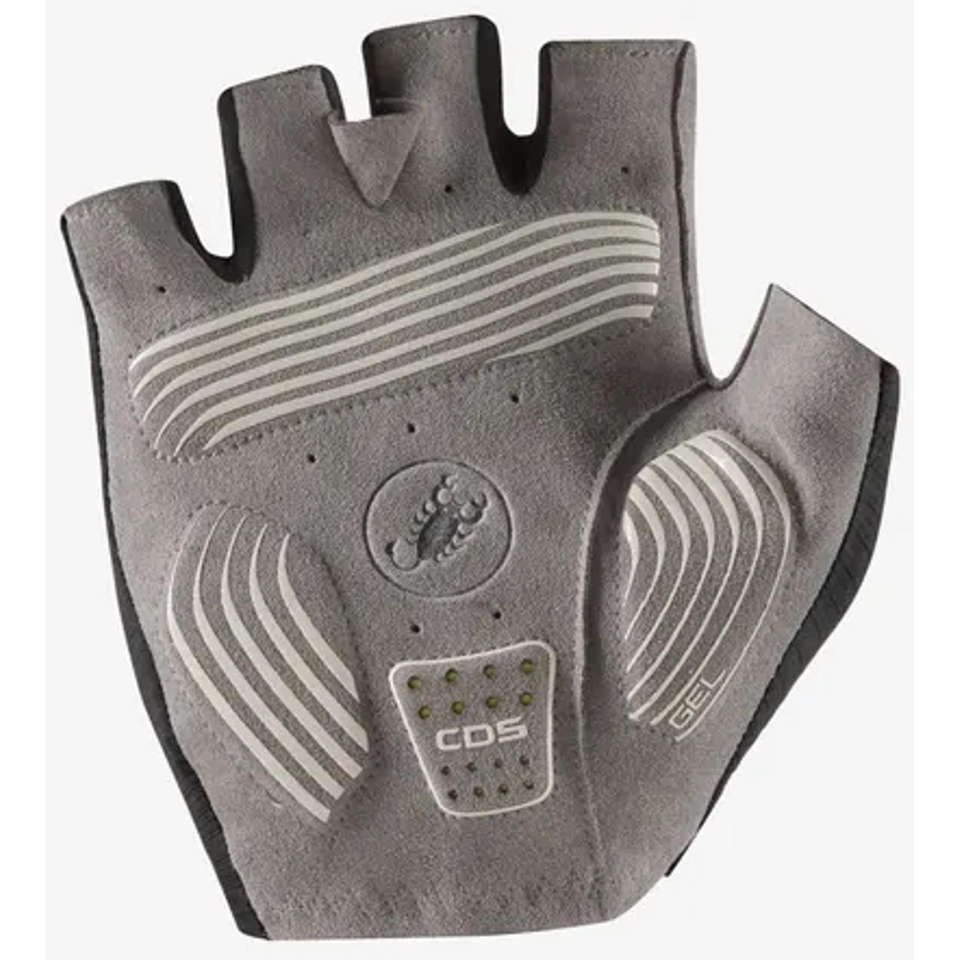 Castelli Espresso Gel Road Gloves Light Black