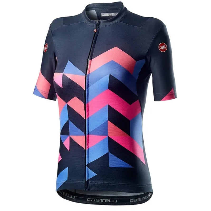 Castelli Unlimited Short Sleeve Women's Jersey Dark Steel Blue