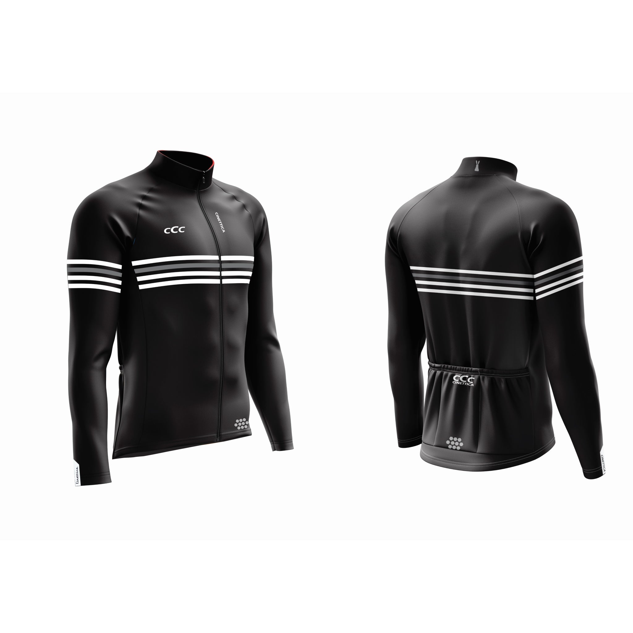 Cinettica Slipstream Long Sleeve Thermal Jacket Black