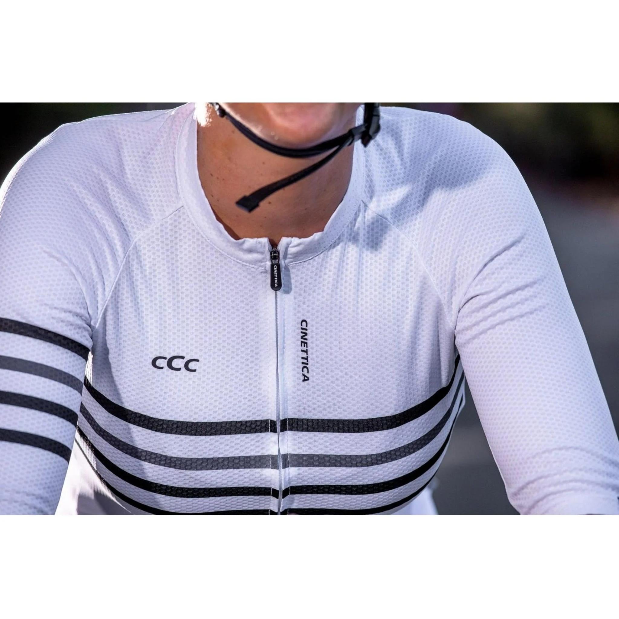 Cinettica Breakaway II Short Sleeve Road Jersey White