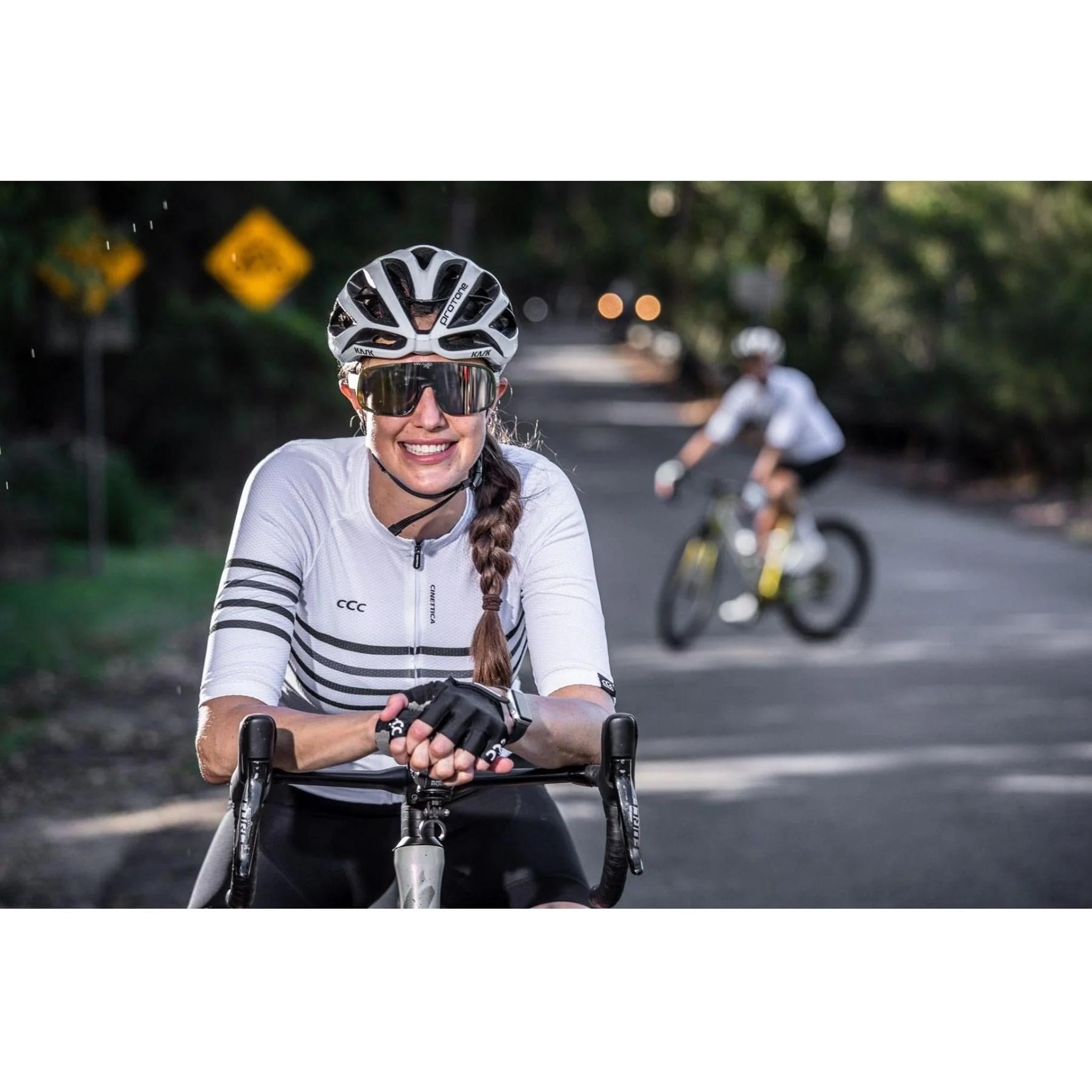 Cinettica Breakaway II Short Sleeve Road Jersey White