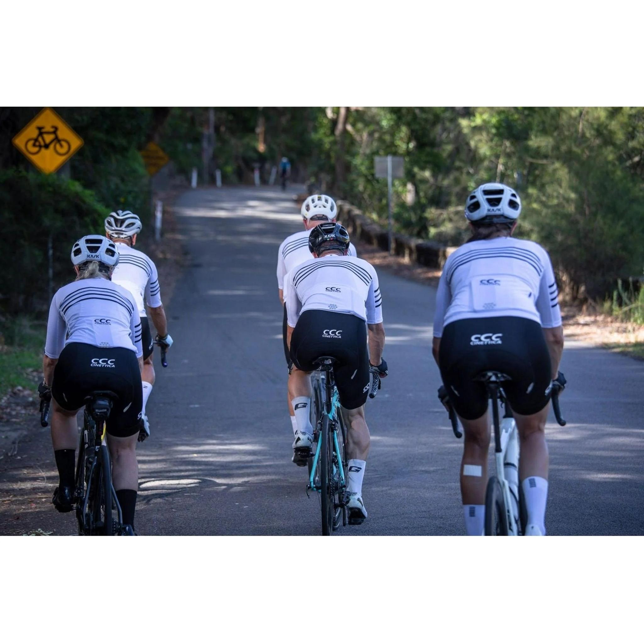 Cinettica Breakaway II Short Sleeve Road Jersey White