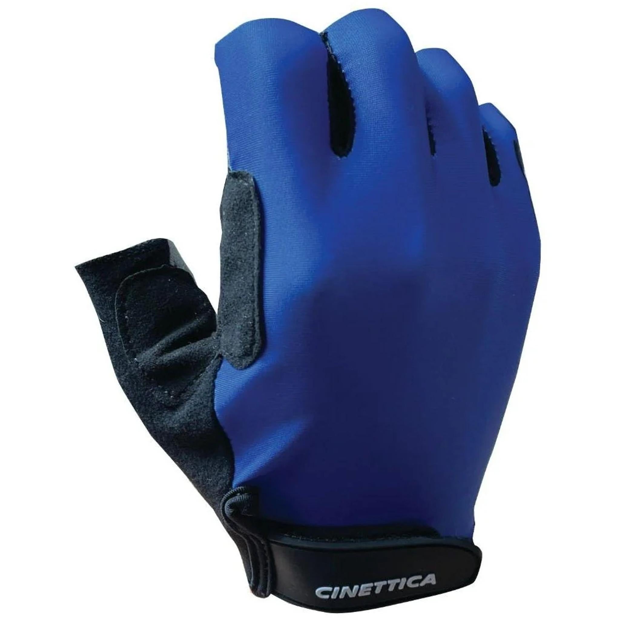 Cinettica Coda Fingerless Gloves Blue