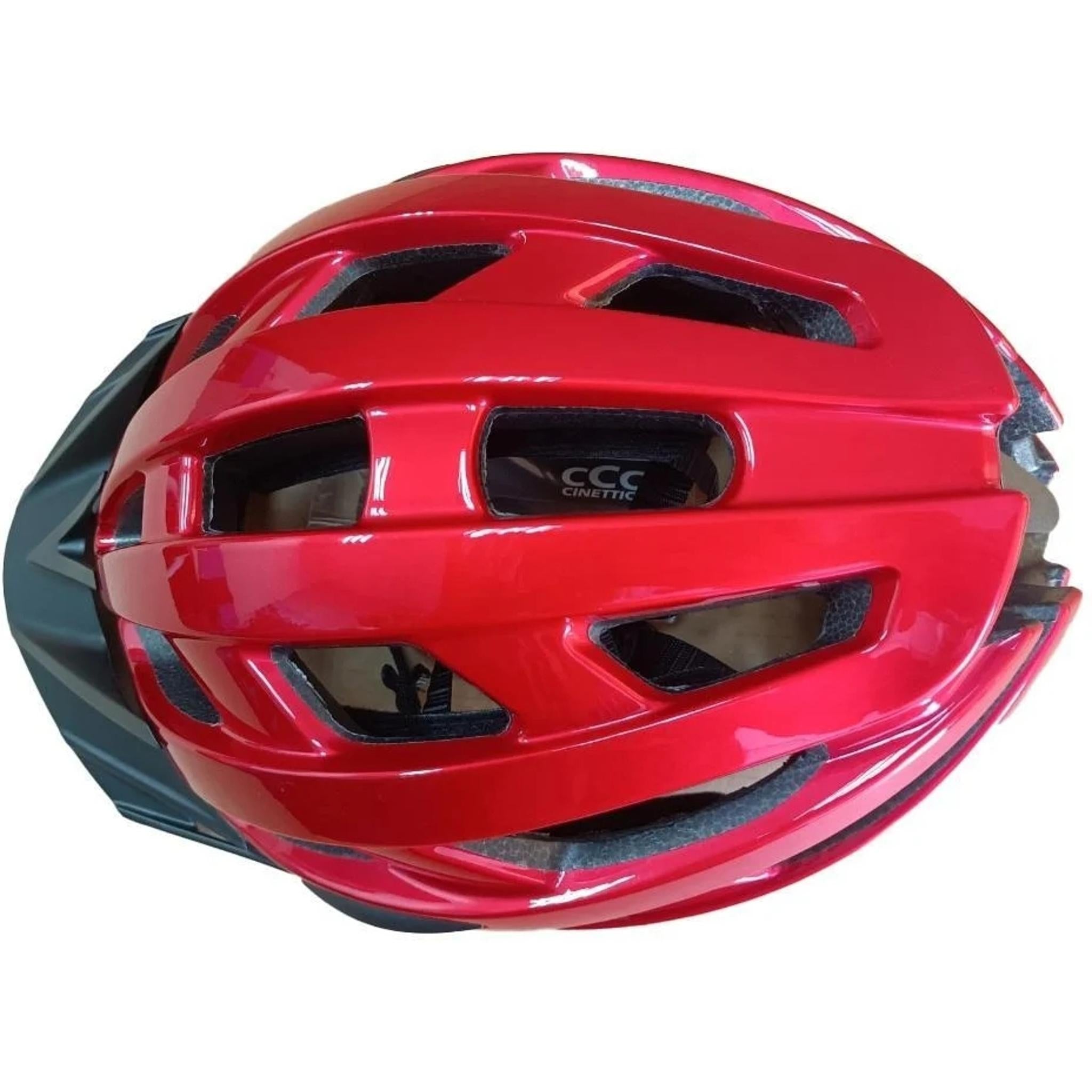Cinettica Velocita Road Helmet Metallic Red
