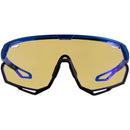 Cykal Distance Sunglasses Matte Black/Blue Flash - Photocromic Lens