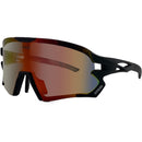 Cykal Hammer Sunglasses Matte Black - Red Flash Lens