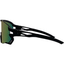 Cykal Hammer Sunglasses Matte Black - Red Flash Lens