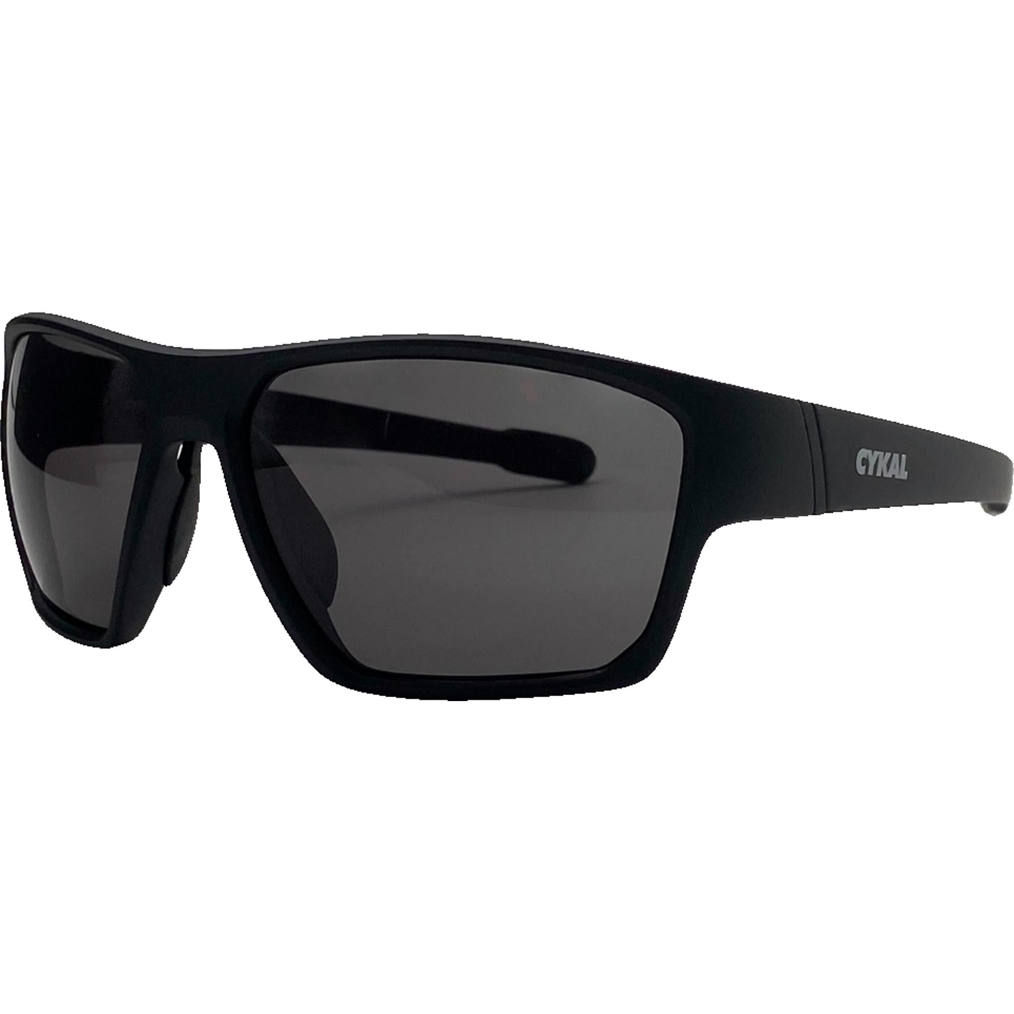 Cykal Limit Sunglasses Matte Black - Grey Polarised Lens