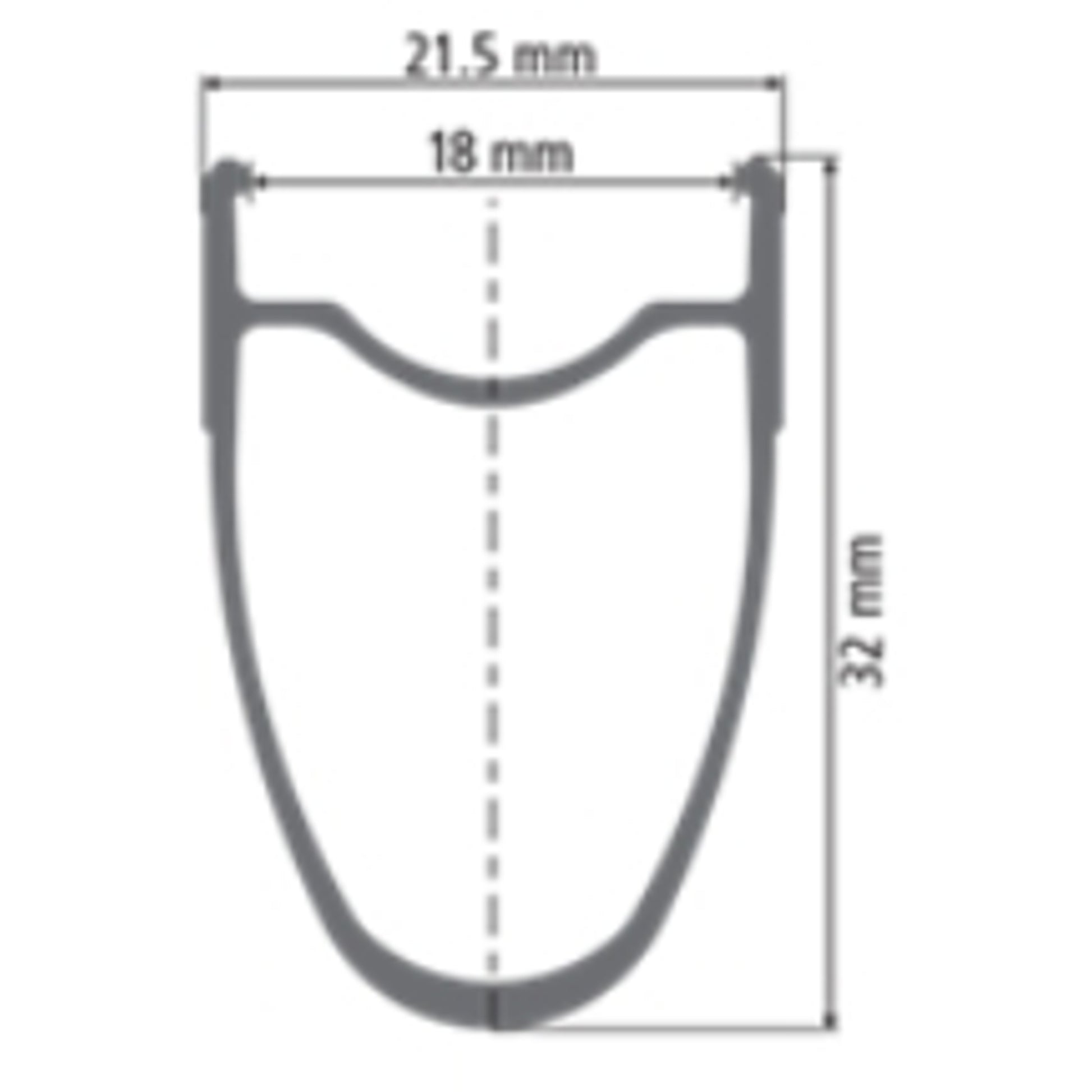 DT Swiss Rim Rear 511 20H 700c x 18mm