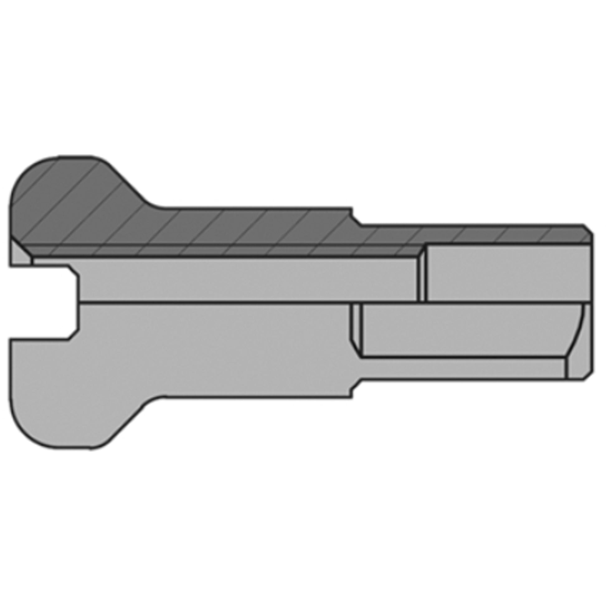 DT Swiss Standard Nipple 'A' 2.34 x 12mm (Standard/Thinner Wall) Brass Black