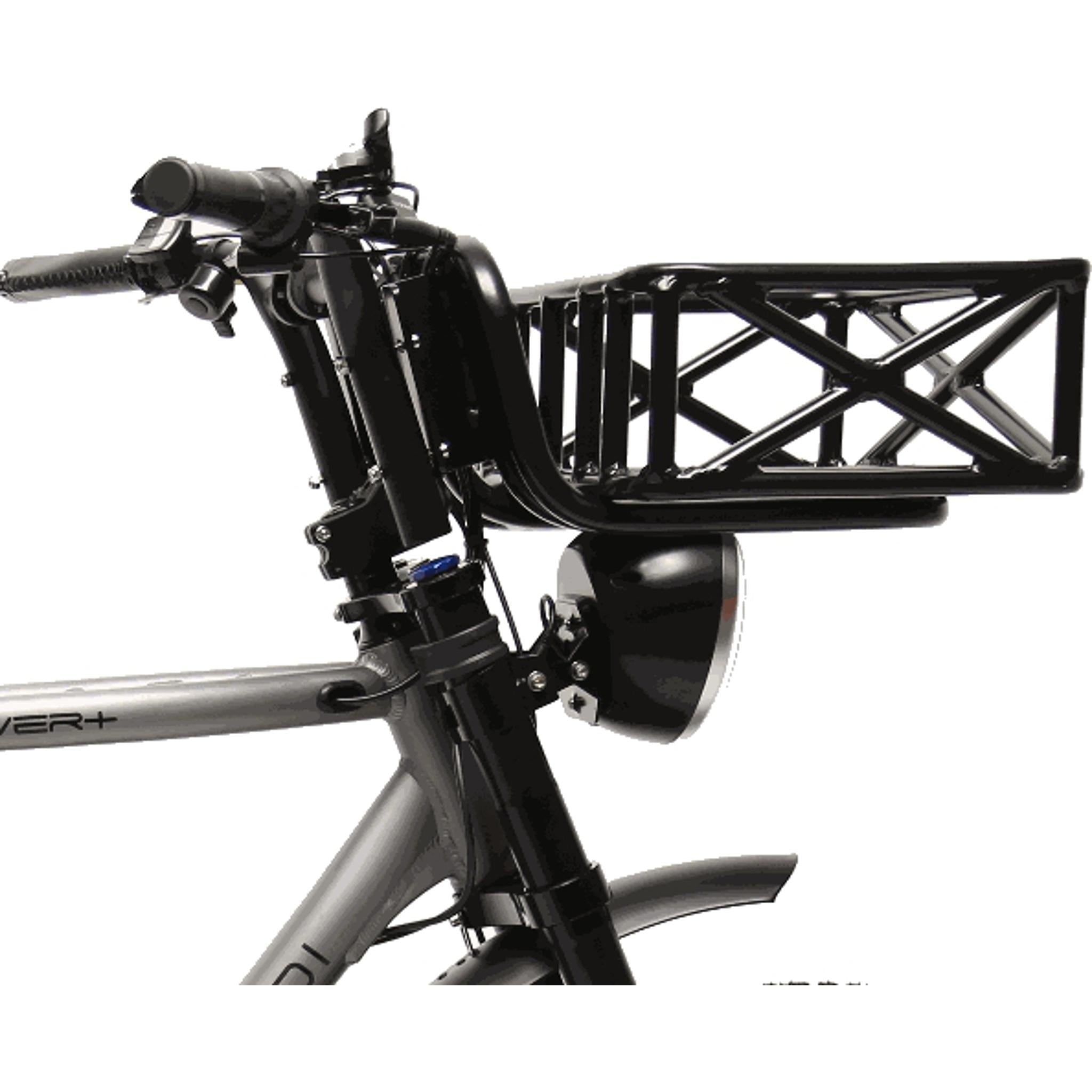 DiRodi Rover Front L-Style Carrier Rack and Large Basket Set