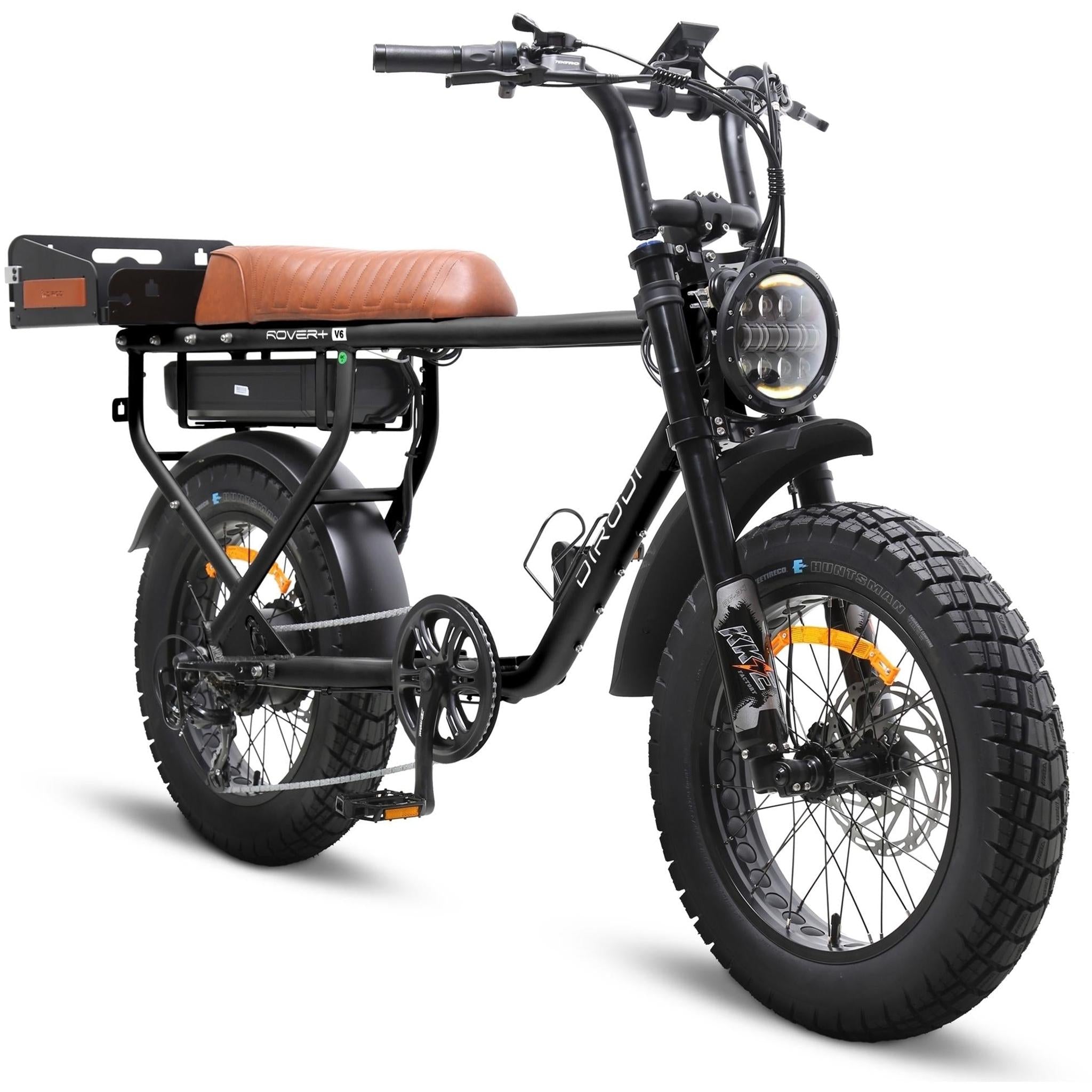 DiroDi Rover Plus Gen 6 Electric Fat Bike Matte Black