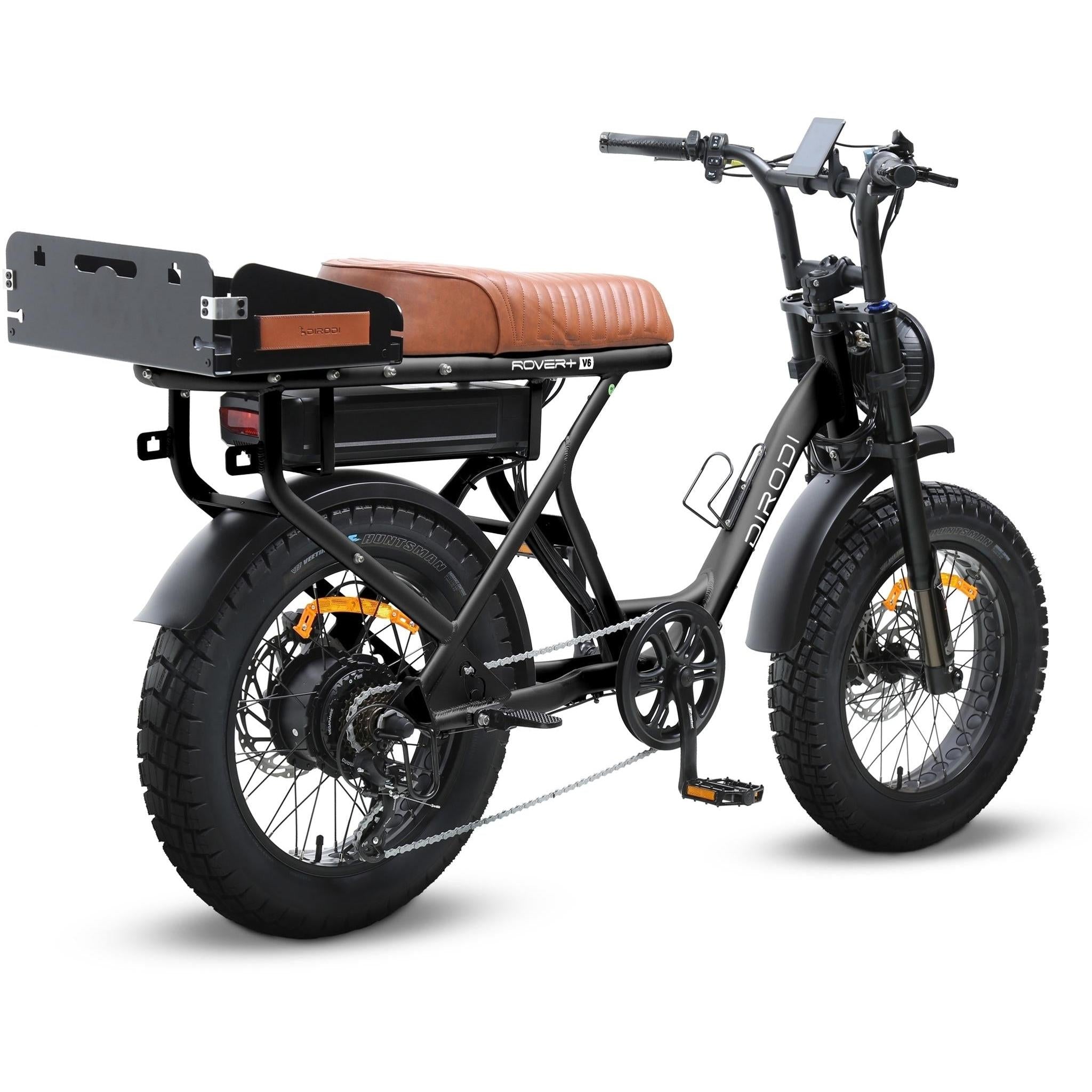 DiroDi Rover Plus Gen 6 ST Electric Fat Bike Matte Black