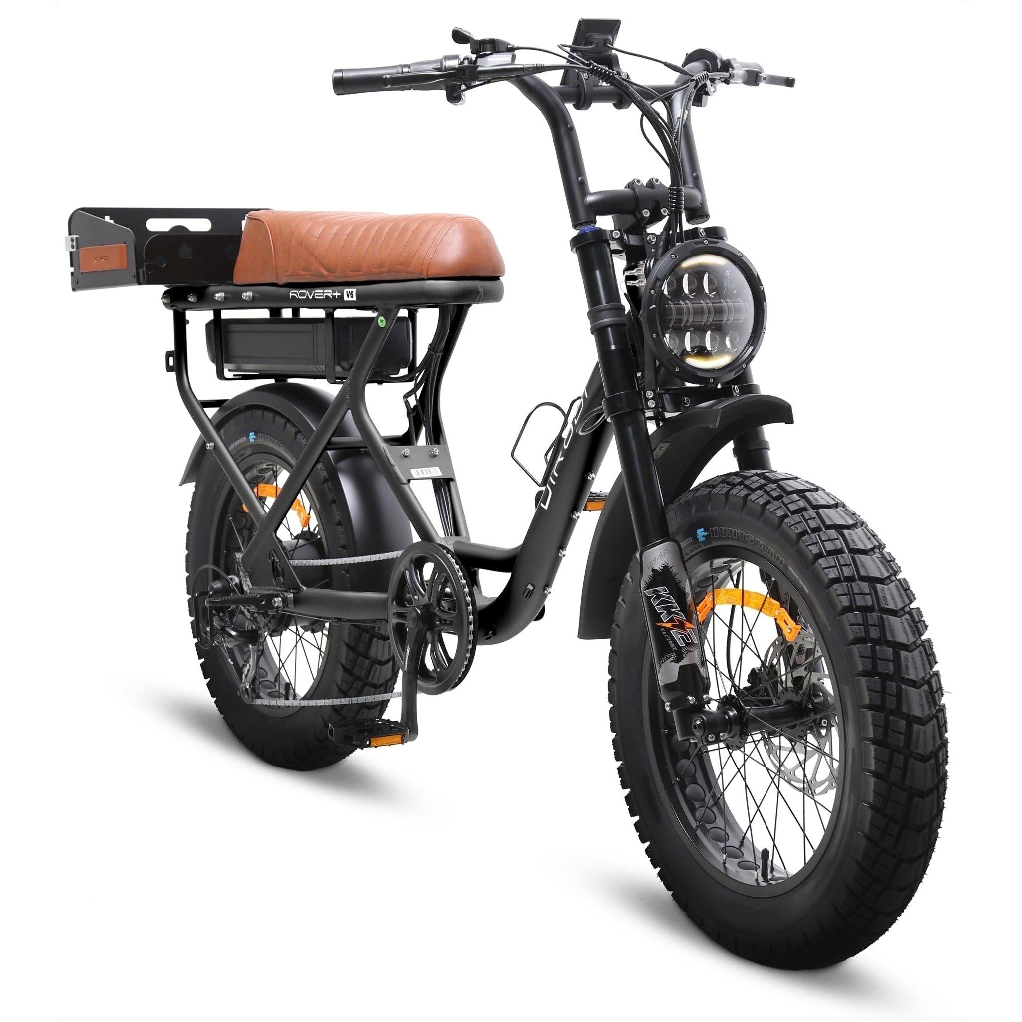 DiroDi Rover Plus Gen 6 ST Electric Fat Bike Matte Black