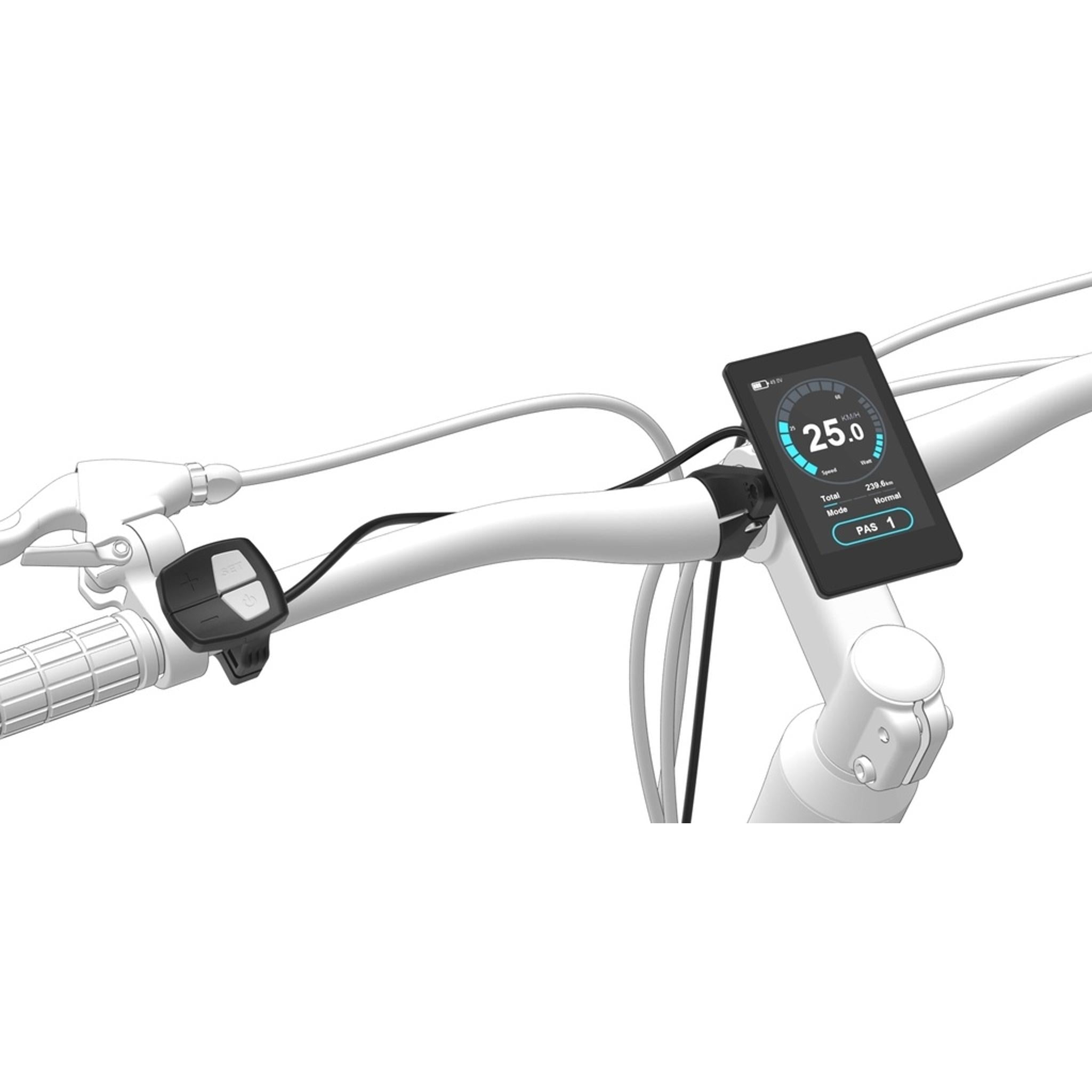 Dirodi C900E E-Bike Display 300W 52V w/ Control Pad