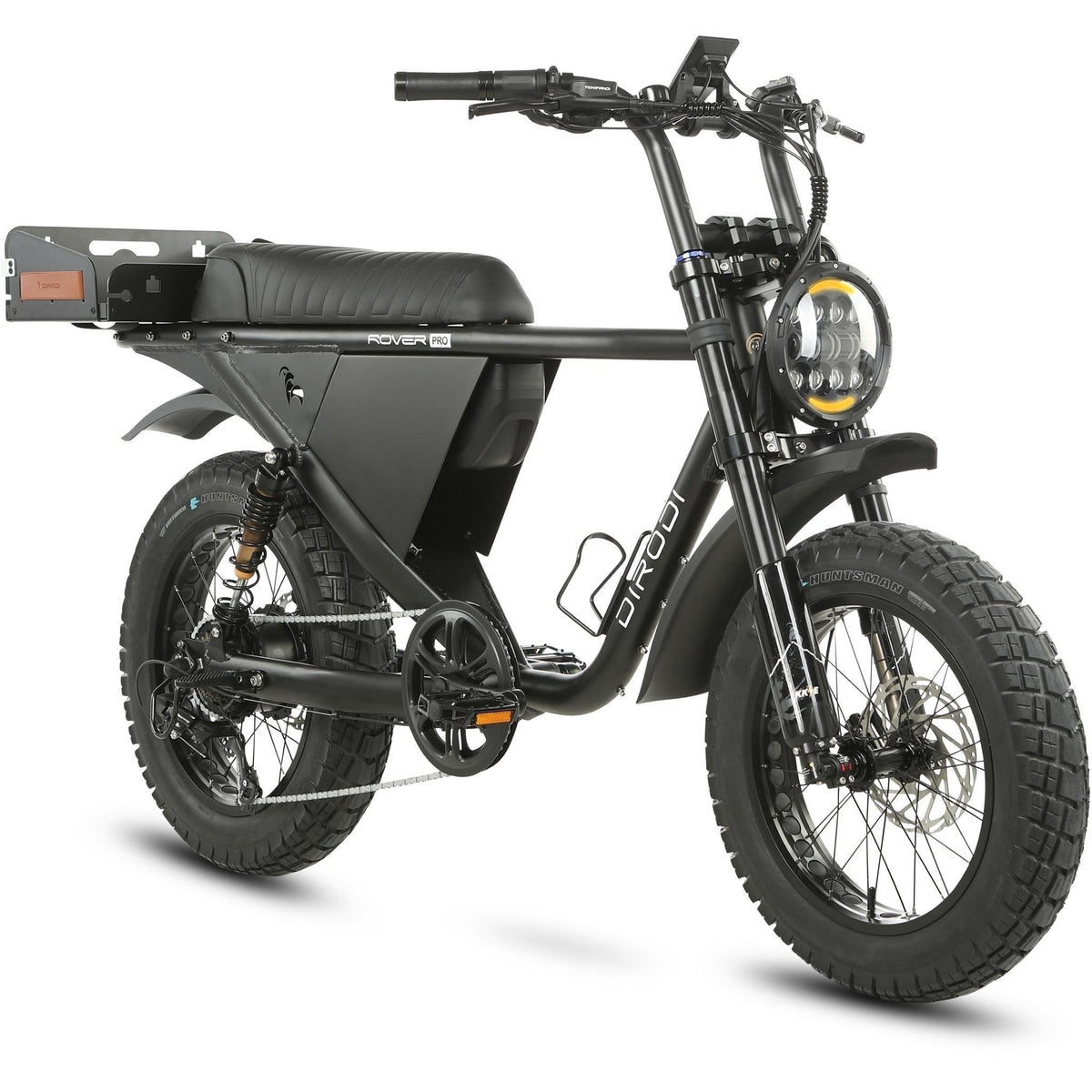 Dirodoi Dirodi Rover Pro Electric Fat Bike Jet Black – 99bikes.co.nz