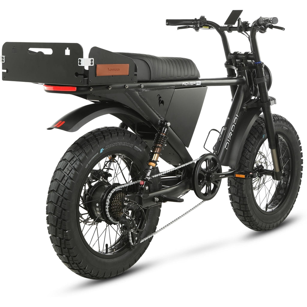 Dirodi Rover Pro Electric Fat Bike Jet Black – 99bikes.co.nz