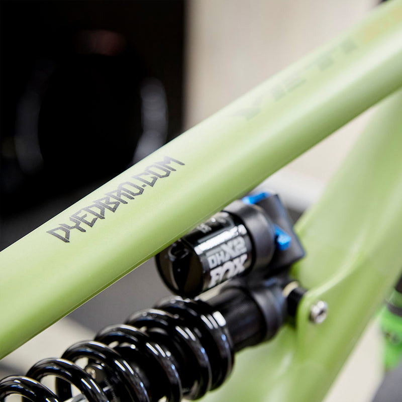 Dyedbro - Frame Protection - Clear Matt Black