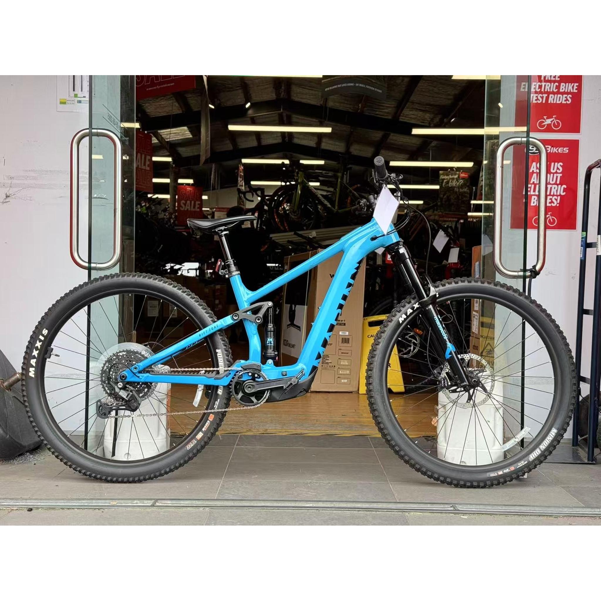 EX-DEMO Marin Rift Zone EL 1 Electric Trail Bike 400Wh Battery Blue/Navy Fade (Medium)