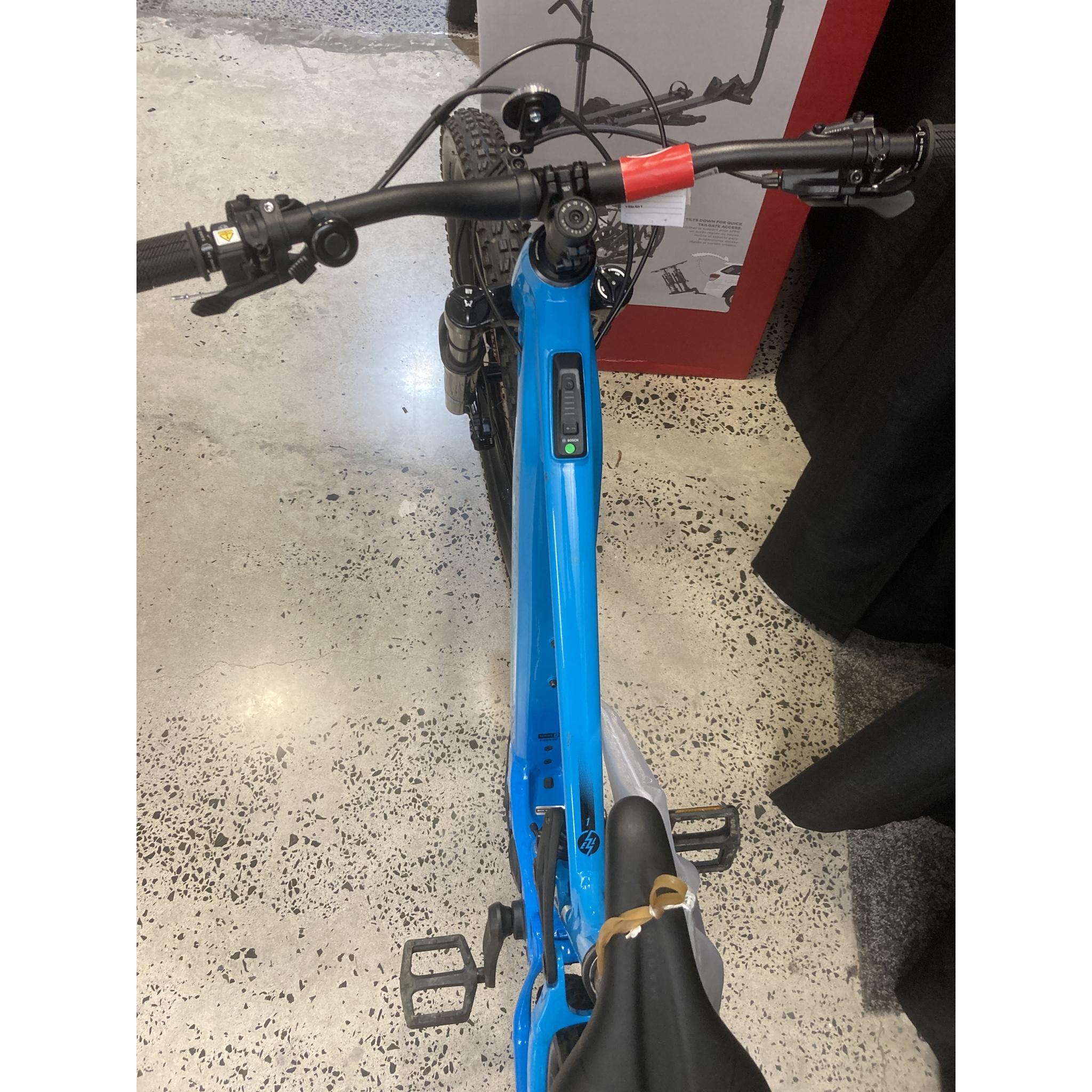 EX-DEMO Marin Rift Zone EL 1 Electric Trail Bike 400Wh Battery Blue/Navy Fade (X-Large)