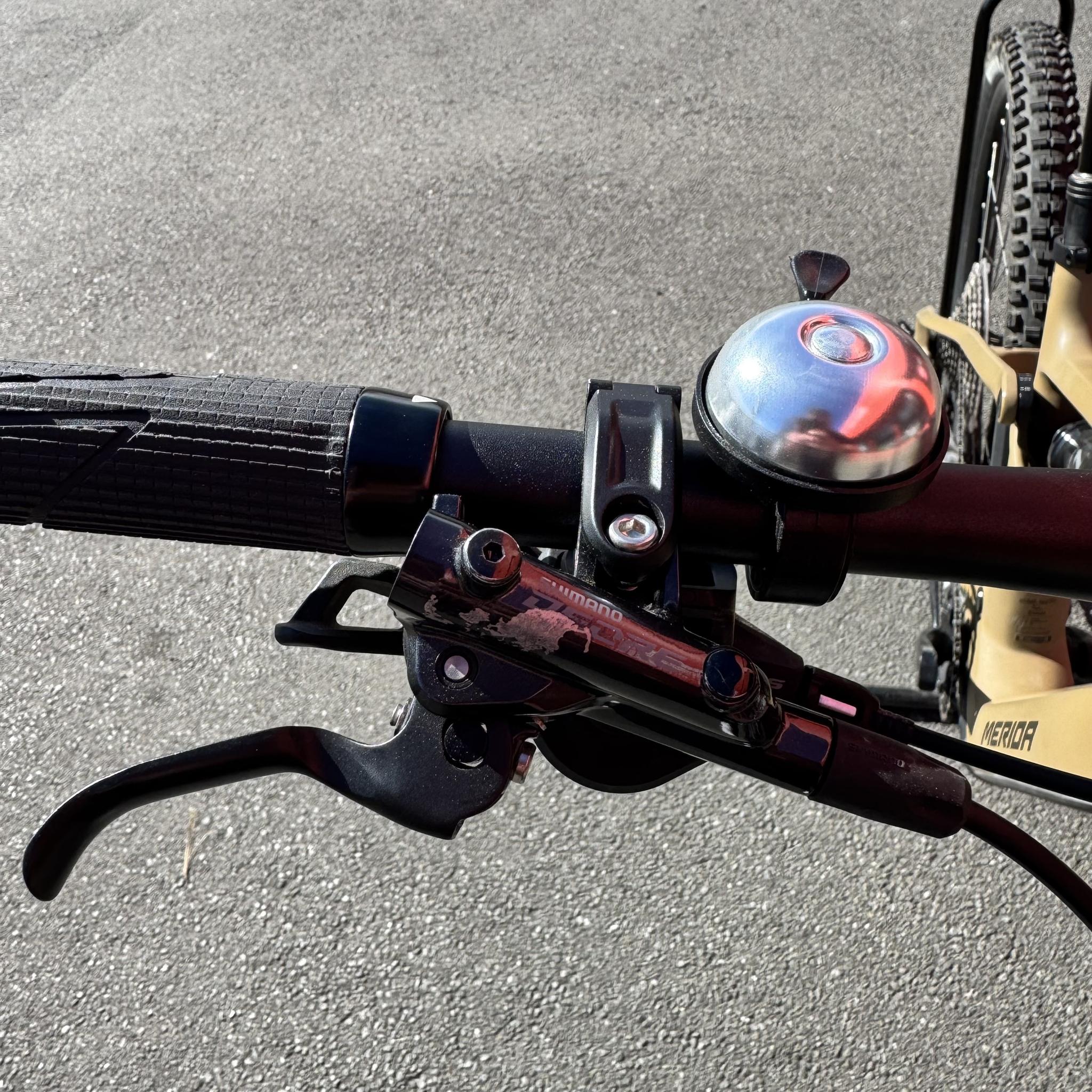 EX-DEMO Merida eOne-Sixty SL 6000 Electric Enduro Bike 400Wh Battery Silk River Clay/Gold (Medium)