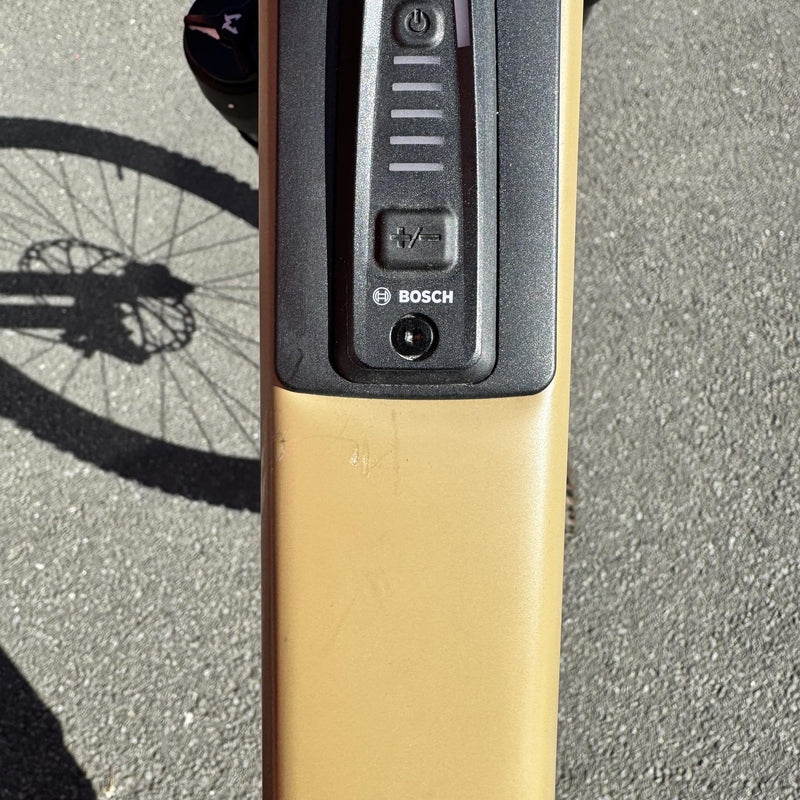 EX-DEMO Merida eOne-Sixty SL 6000 Electric Enduro Bike 400Wh Battery Silk River Clay/Gold (Medium)