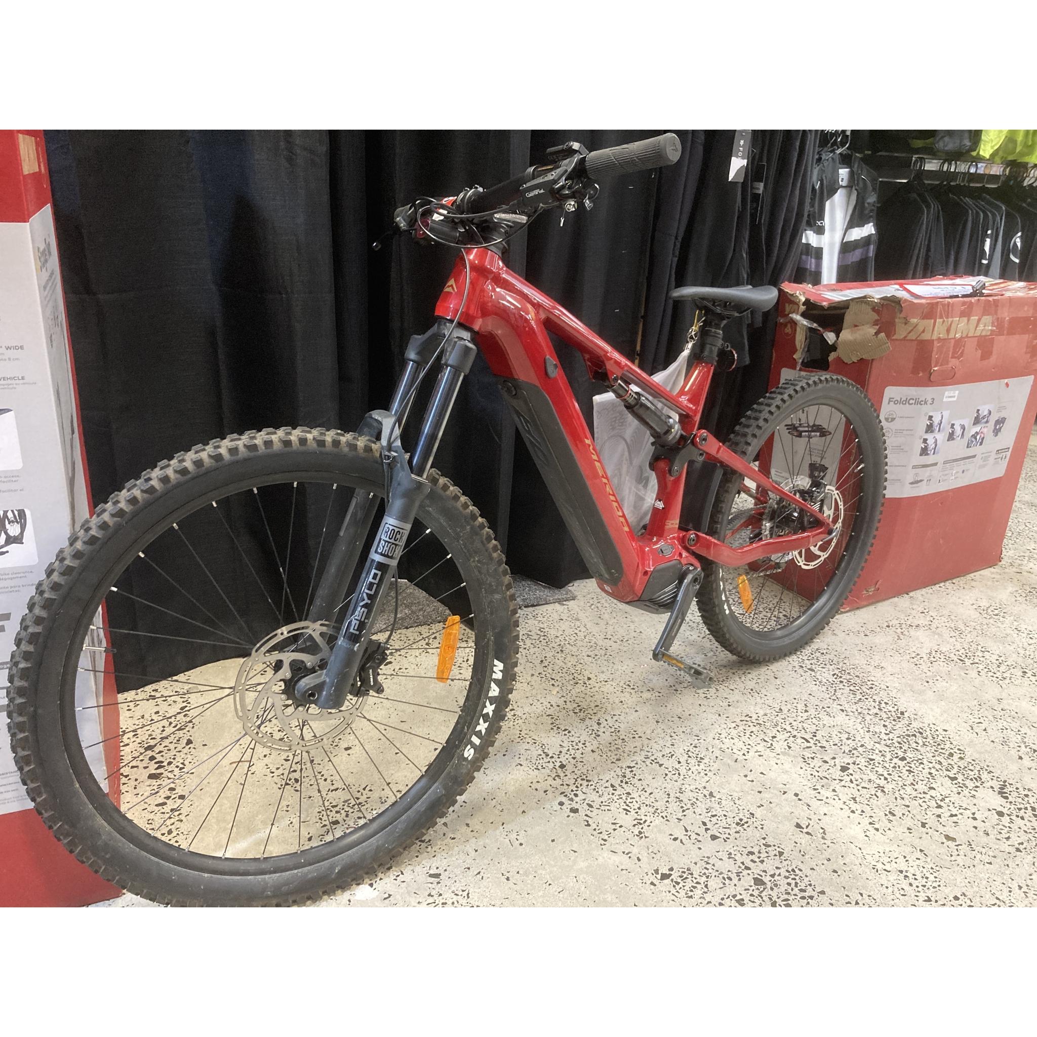 EX-DEMO Merida eOne Sixty 400 Electric Enduro Bike Heritage Red (Large)