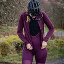 Endura Women's Xtract Roubaix Long Sleeve Jersey Aubergine