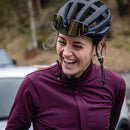 Endura Women's Xtract Roubaix Long Sleeve Jersey Aubergine