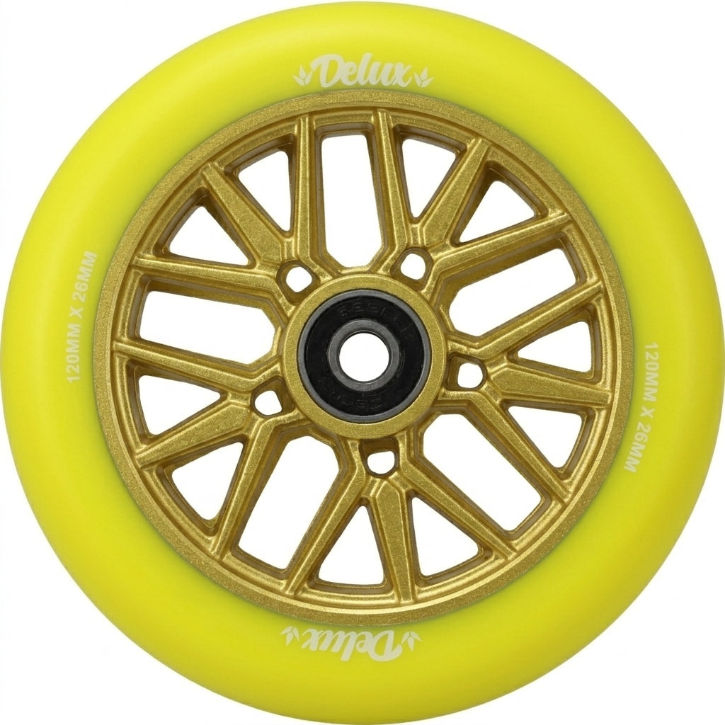 Envy Delux Scooter Wheel (1pc) 120mm Yellow