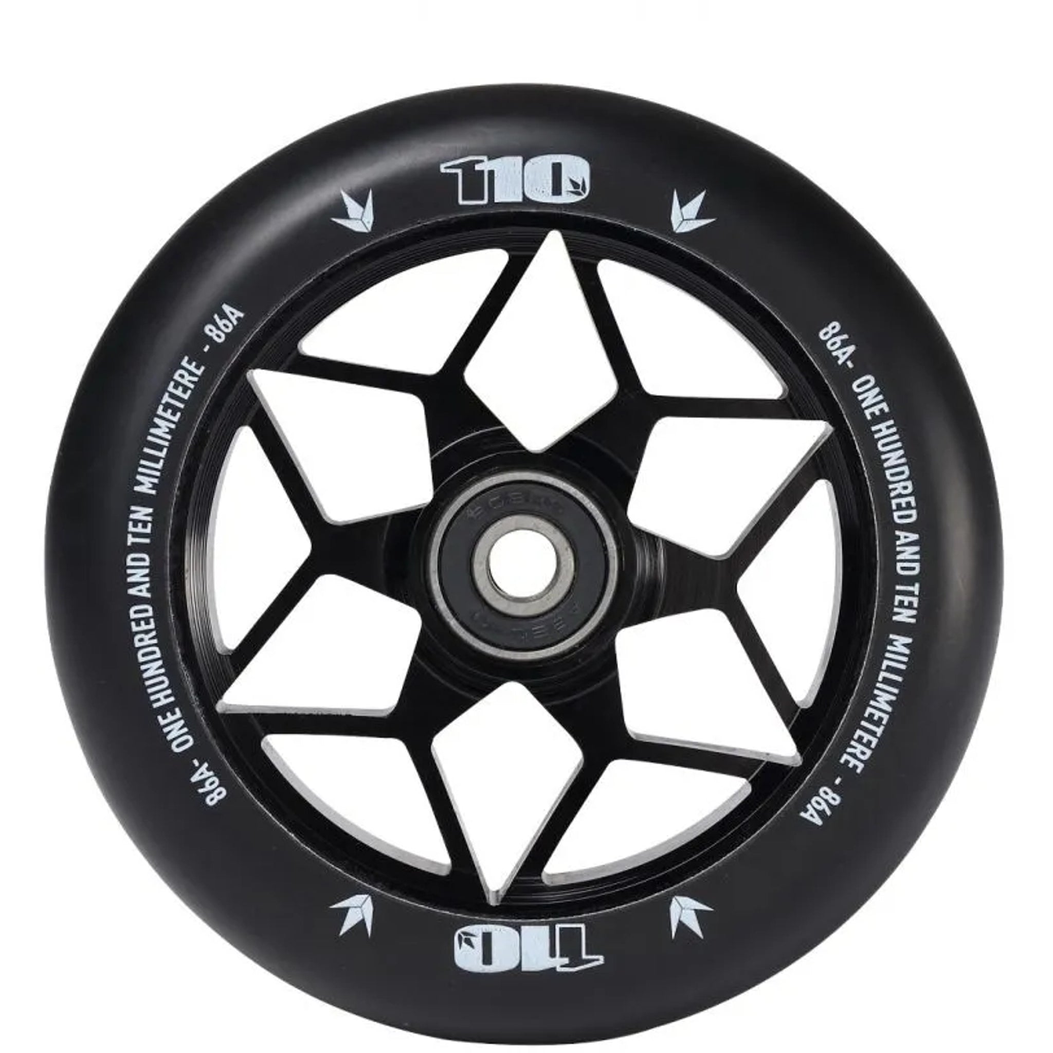 Envy Scooter Wheel 110mm Wheel Diamond Black