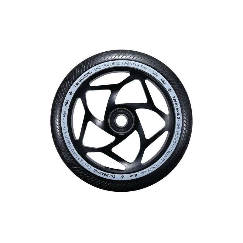 Envy Tri Bearing Wheel Black 120mm x 30mm