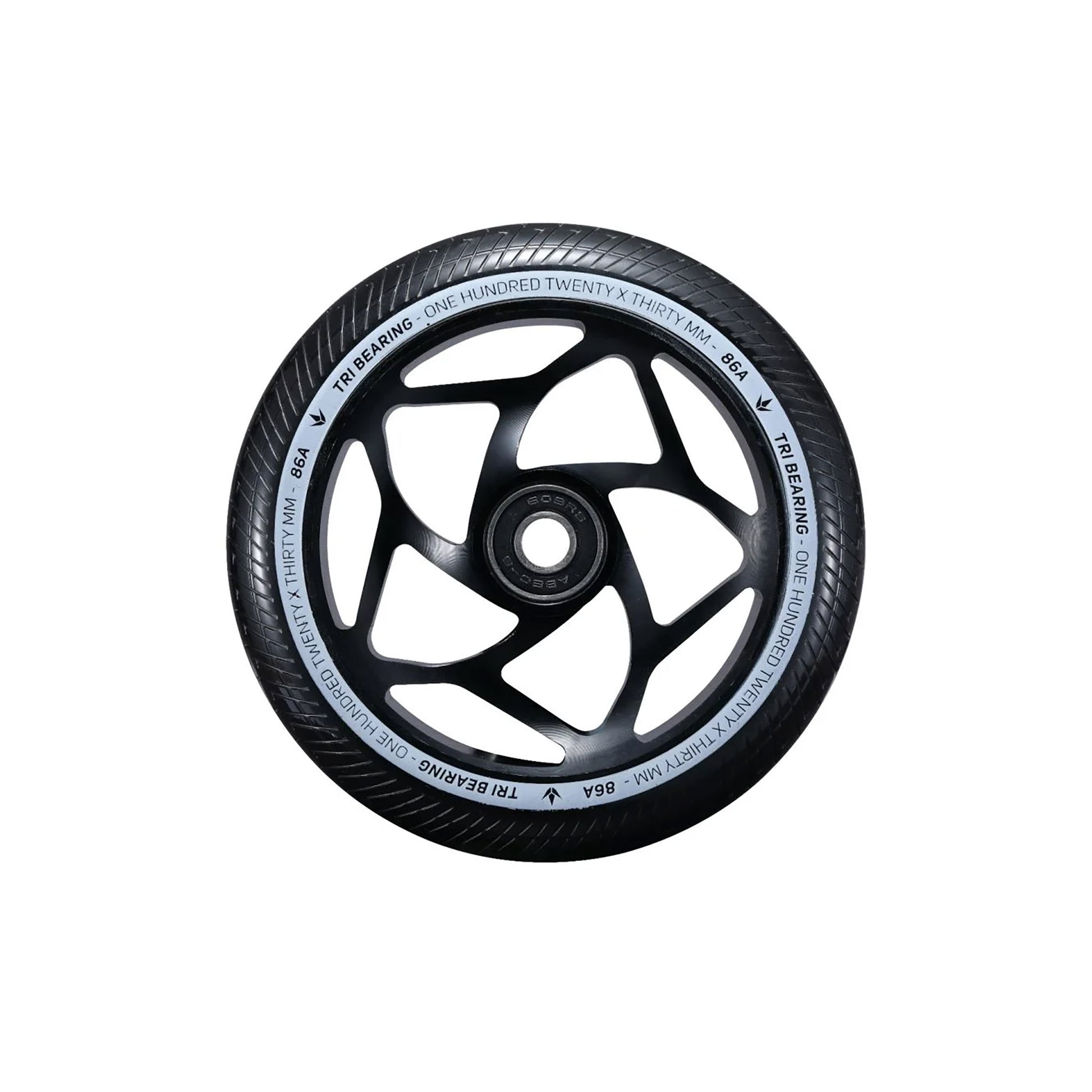 Envy Tri Bearing Wheel Black 120mm x 30mm