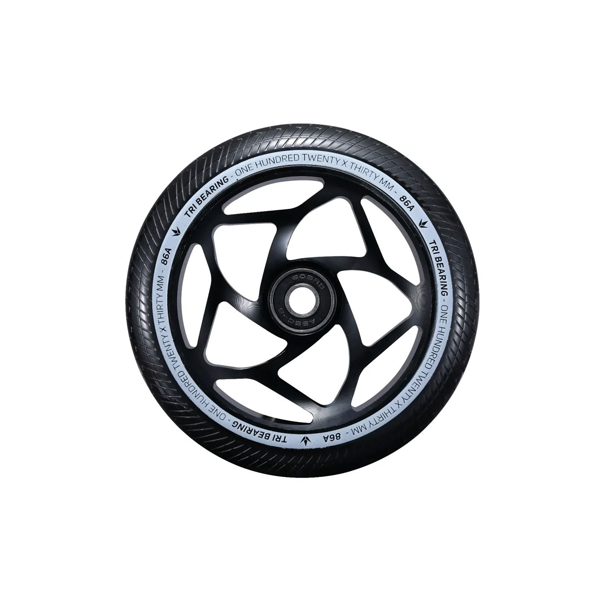 Envy Tri Bearing Wheel Black 120mm x 30mm