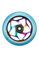 Envy Tri Bearing Wheel Oil Slick/Teal 120mm x 30mm