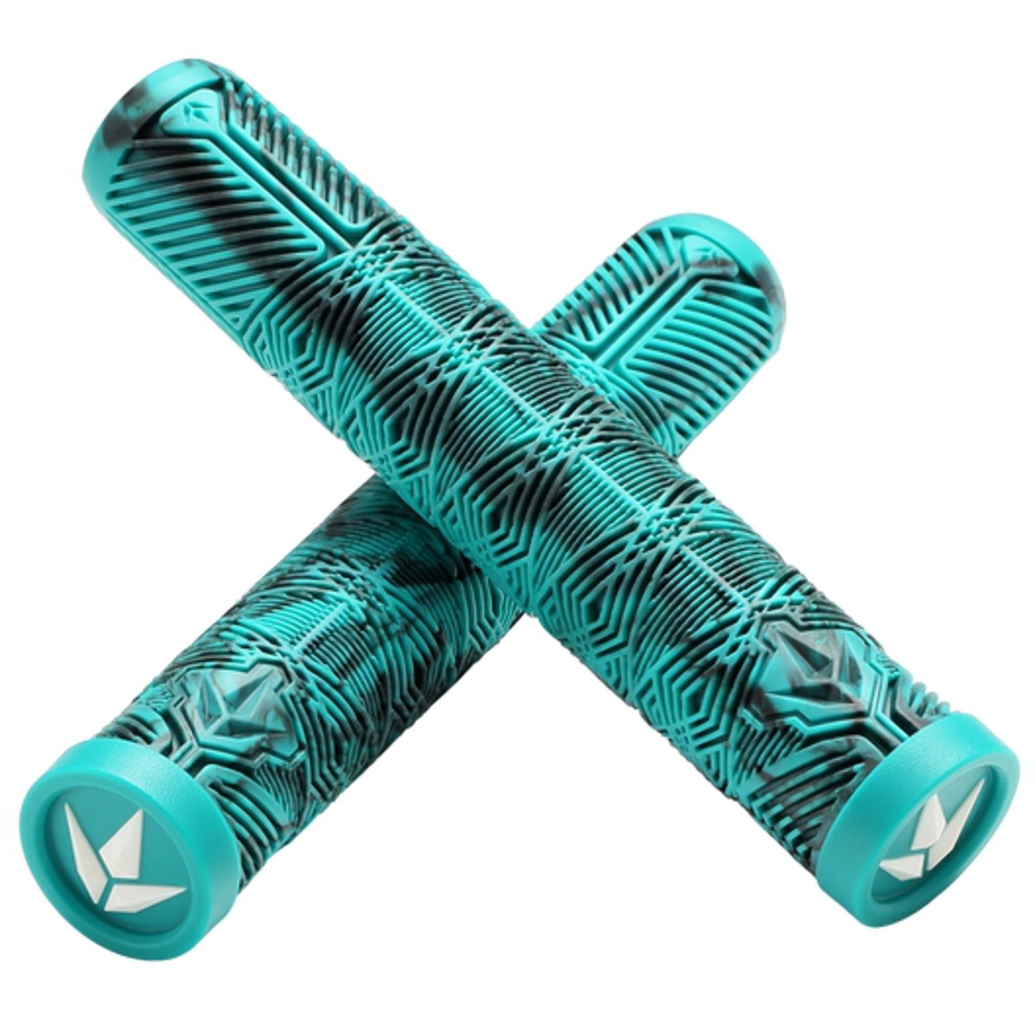 Envy V3 Scooter Grips 160mm Black/Teal