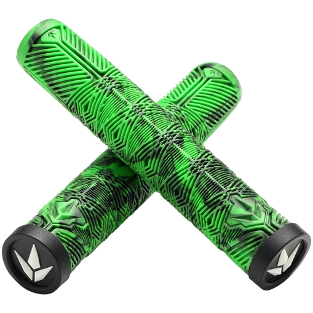 Envy V3 Scooter Grips Green/Black
