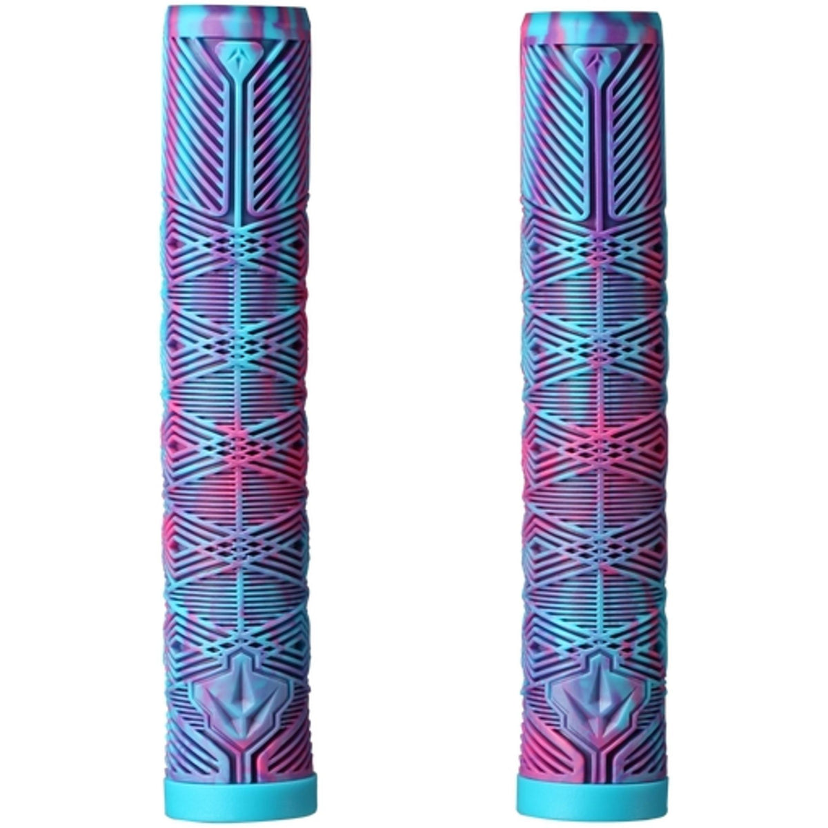 Envy V3 Scooter Grips Pink/Teal/Purple
