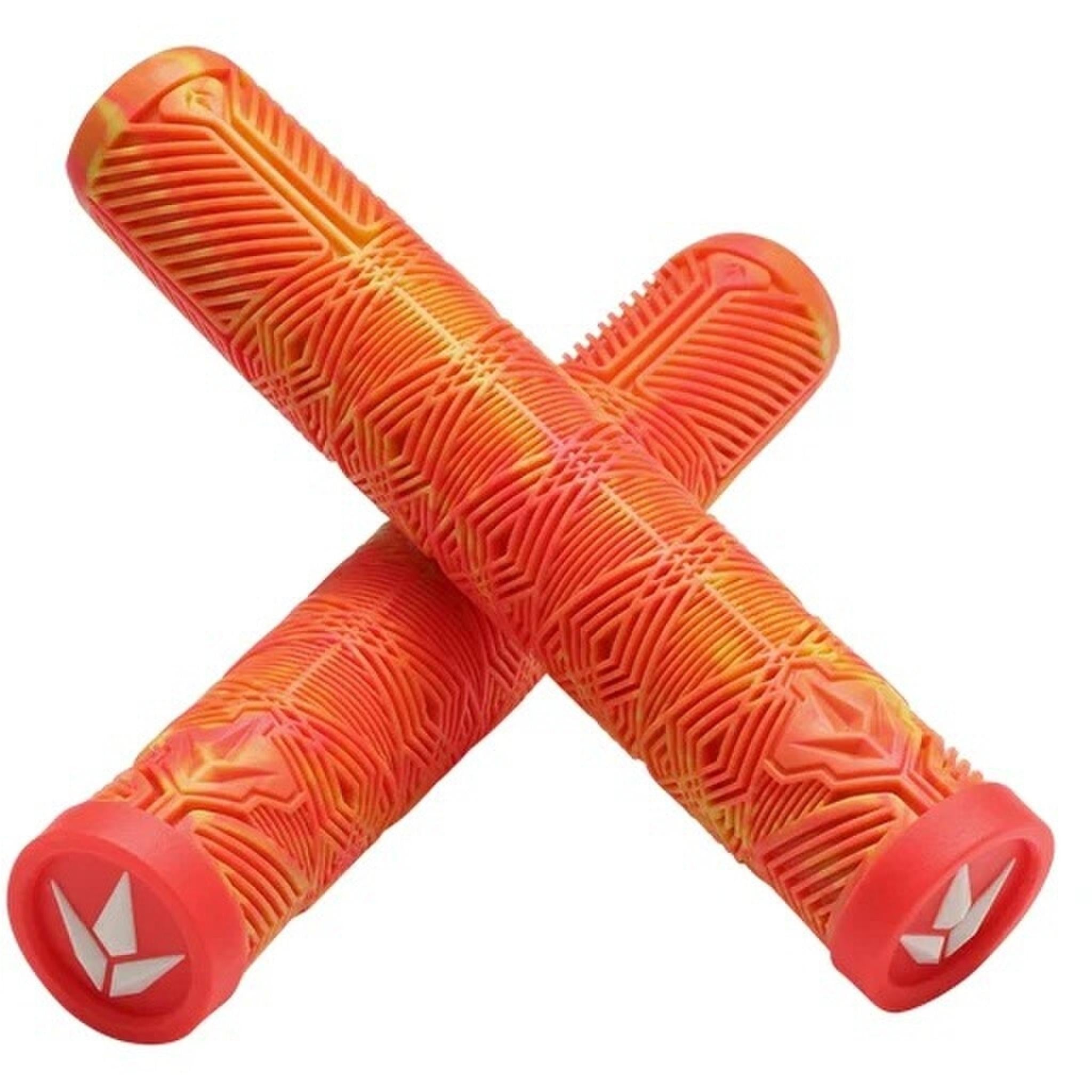 Envy v2 TPR Scooter Grips Orange/Red