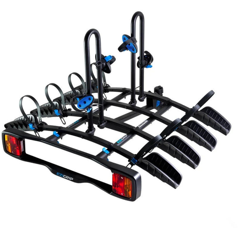Ezi-Grip Enduro 4 Towball Platform Rack 4 Bike with Lightboard