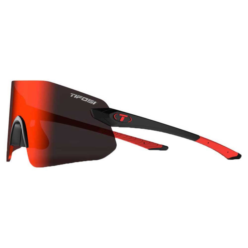 Tifosi Vogel SL Cycling Sunglasses Matte Black/Smoke Red Lens