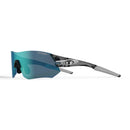 Tifosi Tsali Cycling Sunglasses Crystal Smoke White/Clarion Blue /AC Red/ Clear Lens