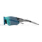 Tifosi Tsali Cycling Sunglasses Crystal Smoke White/Clarion Blue /AC Red/ Clear Lens