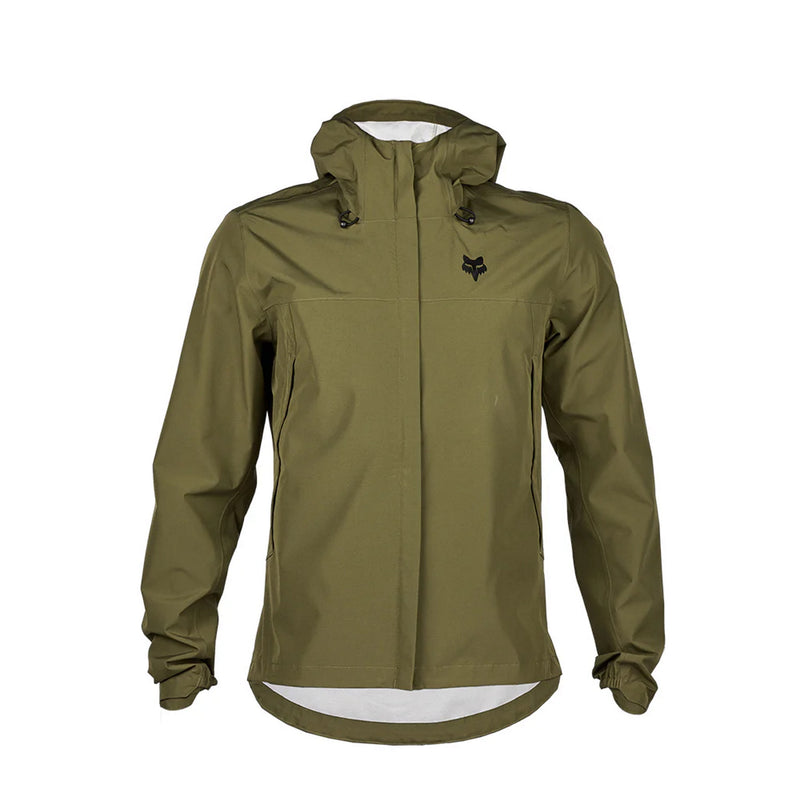 Fox Ranger 2.5L Waterproof MTB Jacket Olive Green