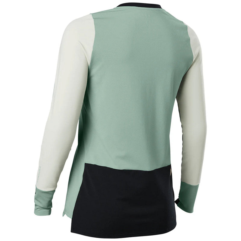 Fox Women's Defend Pro Long Sleeve Jersey Eucalyptus