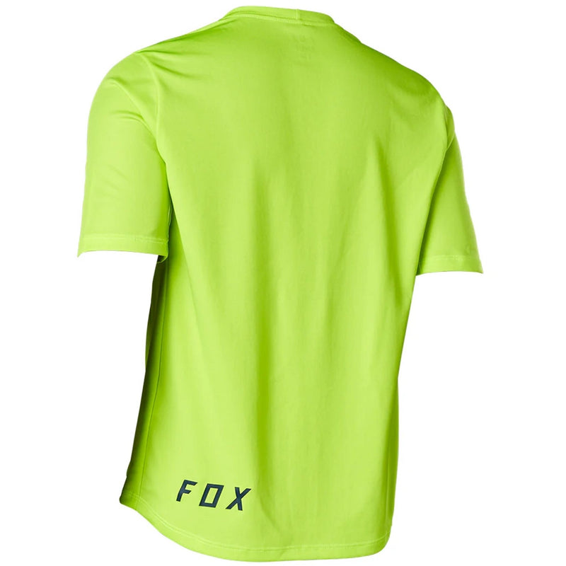 Fox Ranger Youth Jersey Fox Head Fluro Yellow (Medium)