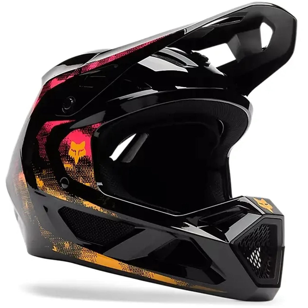 Fox Youth Rampage Kairos MIPS Fullface Helmet Black/Yellow