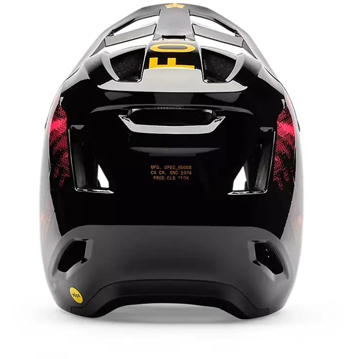 Fox Youth Rampage Kairos MIPS Fullface Helmet Black/Yellow