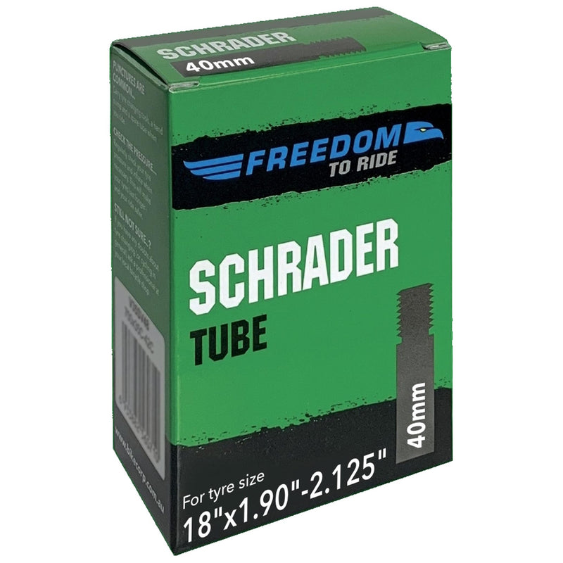 Freedom Schrader Valve Tube 18x1.90-2.125"